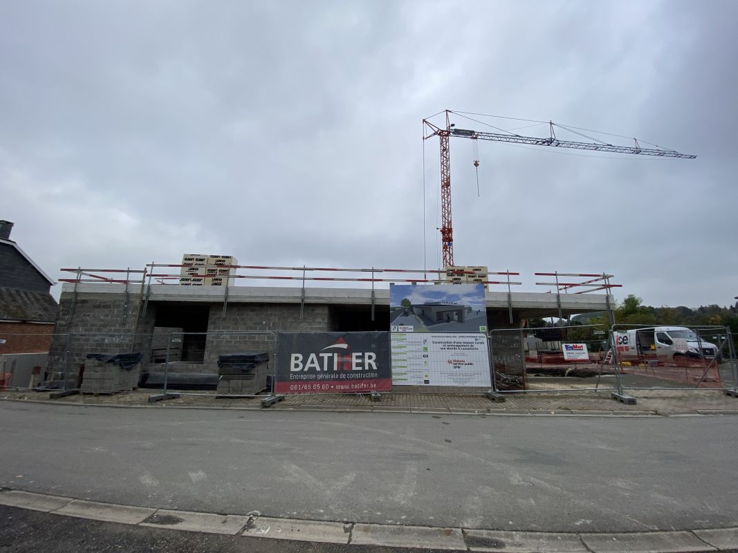 CHANTIER MAISON RURALE LAVACHERIE - COMMUNE DE SAINTE ODE